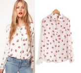 Blusa de Estampa Kiss